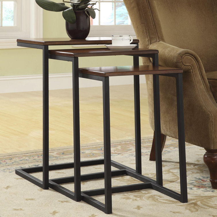 17 Stories Kendrik Solid Wood C Table Nesting Tables & Reviews